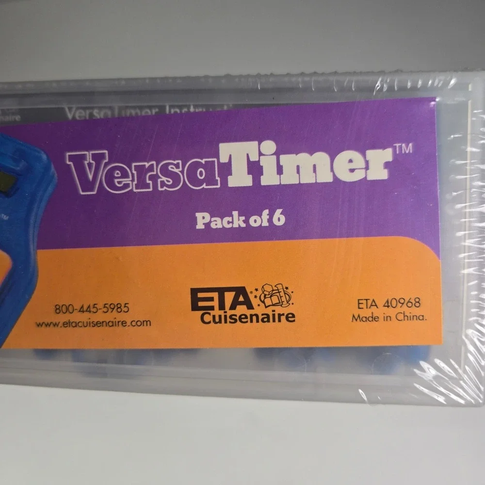 ETA Cuisenaire VersaTimer Pack of‎ 6 Digital Timers Classroom Math Learning